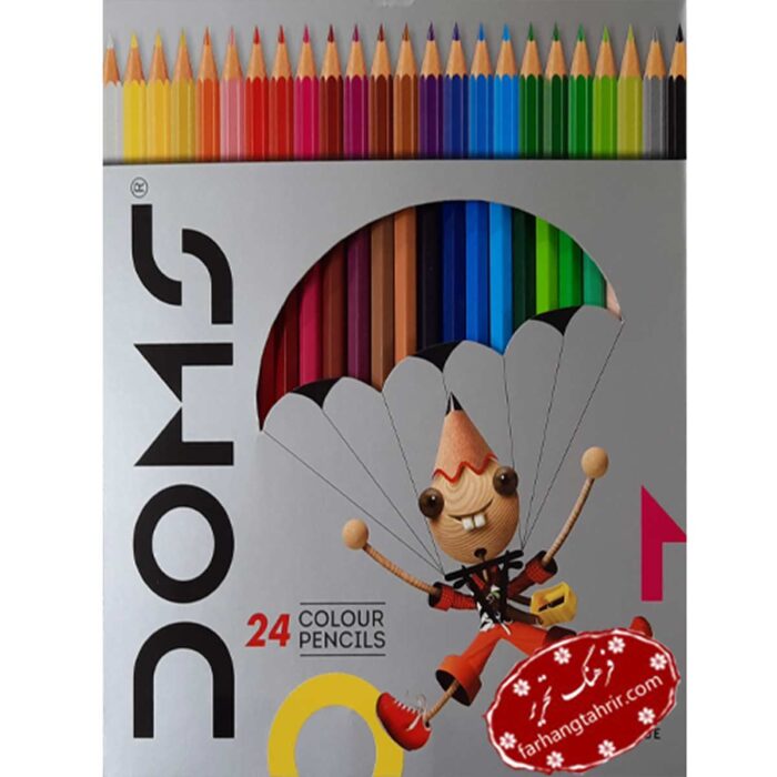مداد رنگی دامس 24 رنگ